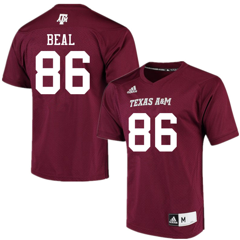Men #86 Glenn Beal Texas A&M Aggies College Football Jerseys Sale-Maroon Alumni Player